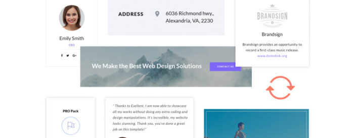 Exellent - Startup Landing Page Template - Features Image 3