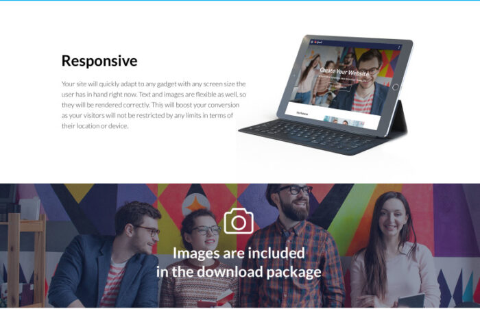 Grand - Agency Landing Page Template - Features Image 7