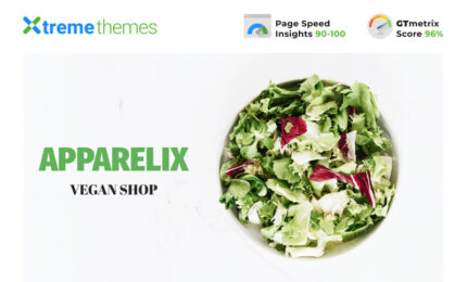 Apparelix Vegan Shop Shopify Theme - Features Image 1