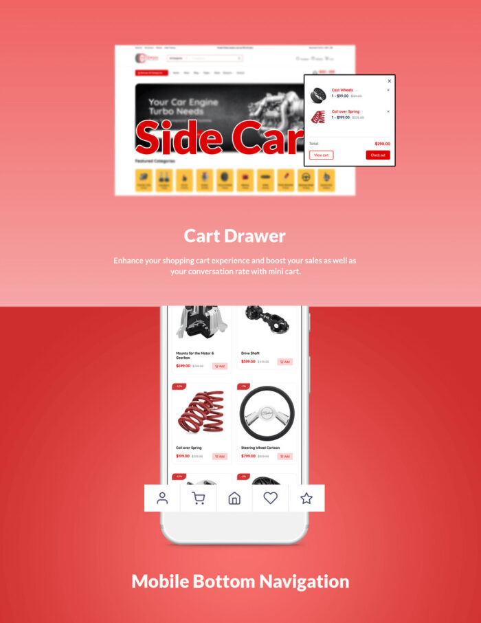 Autoweek - Auto Parts Shopify Theme - Features Image 9