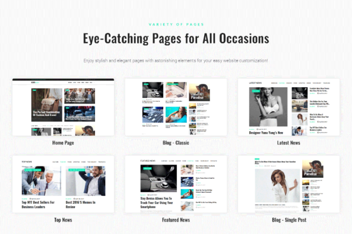 NEWSmaker - News & Magazine WordPress theme - Features Image 2