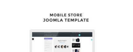 Electrocloud - Mobile Store Joomla Template - Features Image 1