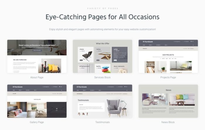 Furnicom - Furniture Store WordPress Theme - Features Image 2