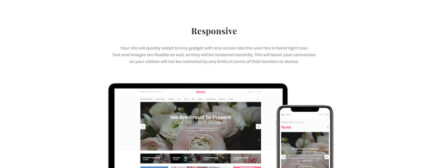 Flower Store Responsive OpenCart Template - Features Image 1