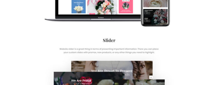 Flower Store Responsive OpenCart Template - Features Image 2