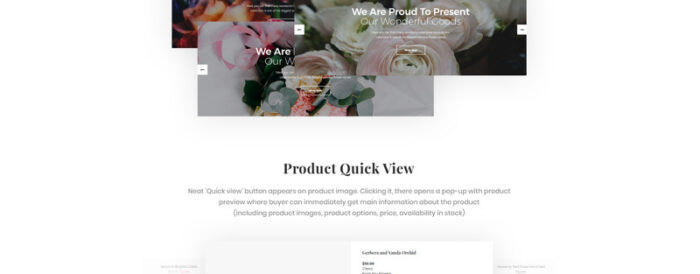 Flower Store Responsive OpenCart Template - Features Image 3