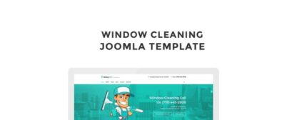 Pure Glass - Window Cleaning Services Joomla Template - Features Image 1