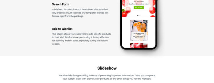 Food Store - Responsive OpenCart Template - Features Image 4