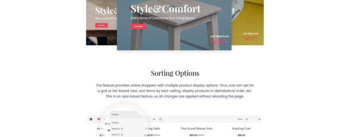 Style & Comfort - Furniture Store OpenCart Template - Features Image 5