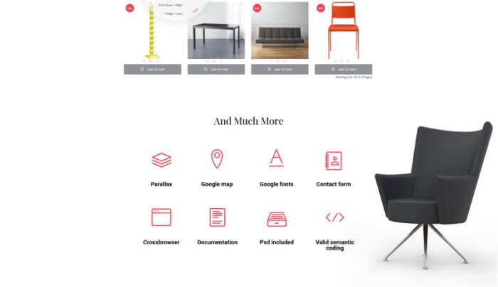 Style & Comfort - Furniture Store OpenCart Template - Features Image 6