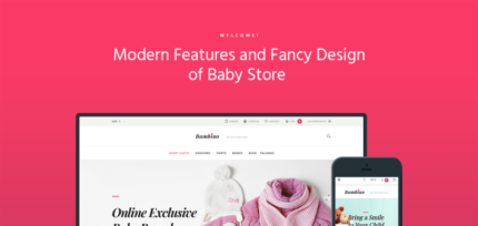 Bambino - Baby Store Responsive WooCommerce Theme - Features Image 1