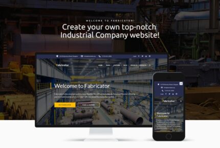 Fabricator - Industrial Company WordPress Elementor Theme - Features Image 1