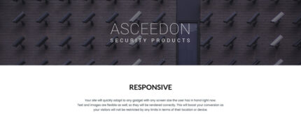 ASCEEDON - Security Products OpenCart Template - Features Image 1