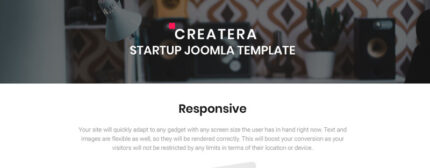 Createra - Startup Joomla Template - Features Image 1