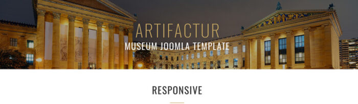 Artifactur - Museum Joomla Template - Features Image 1