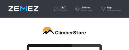 ClimberStore - Climbing higher PrestaShop Theme - Features Image 1