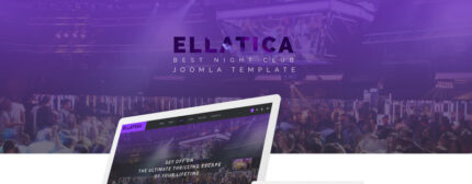 Ellatica - Nightclub Joomla Template - Features Image 1