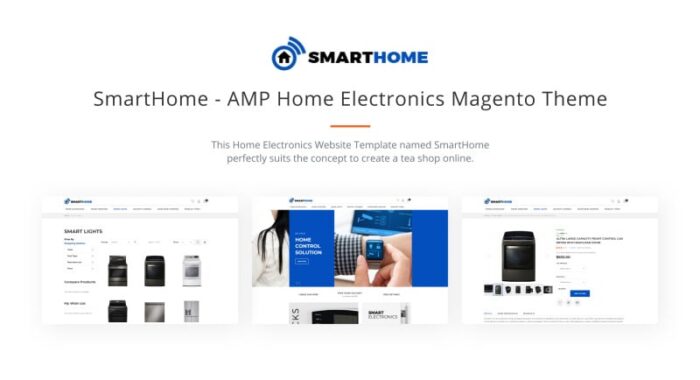 SmartHome - AMP Home Electronics Magento Theme - Features Image 3