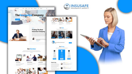 Insusafe Insurance Package Landing Page HTML5 Template - Features Image 1