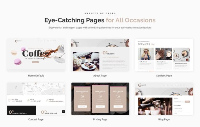 Aromacafe - Coffee Shop WordPress Elementor Theme - Features Image 2