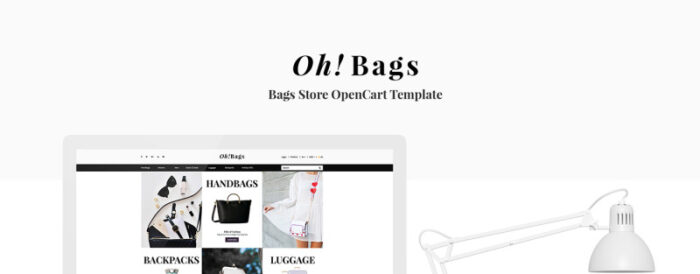 Oh! Bags - Fancy Bags Online Shop OpenCart Template - Features Image 1