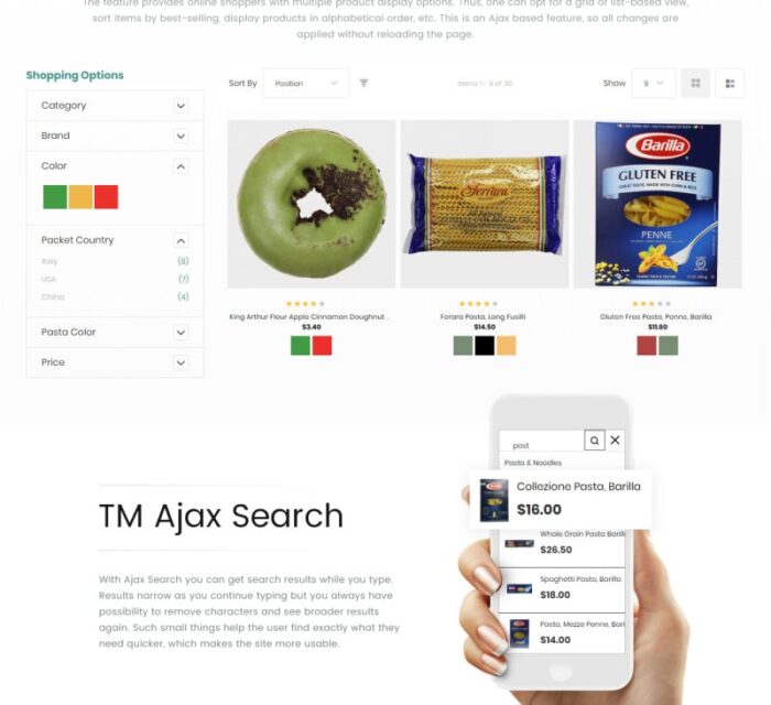 Garrient Organic Food Magento Theme - Features Image 8