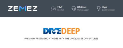 DiveDeep - Snorkeling Equipment PrestaShop Theme - Features Image 1