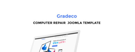 Gradeco - Computer Repair Joomla Template - Features Image 1