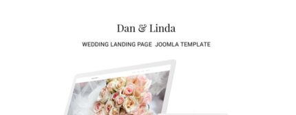 Dan & Linda - Sophisticated Wedding Joomla Template - Features Image 1