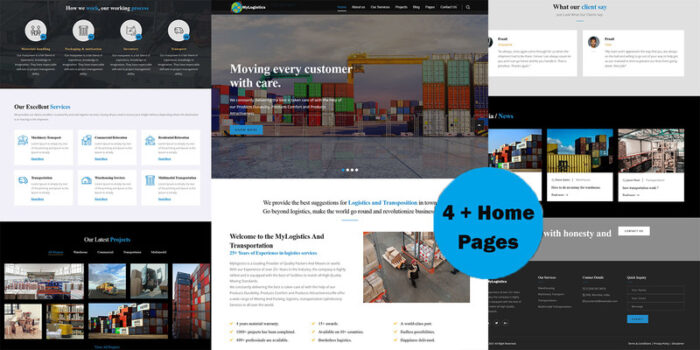 MyLogistics - Transportation Html Responsive Template - Features Image 1