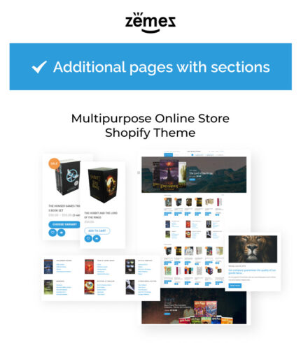 Big Book Store - eCommerce Shopify Theme - Features Image 1