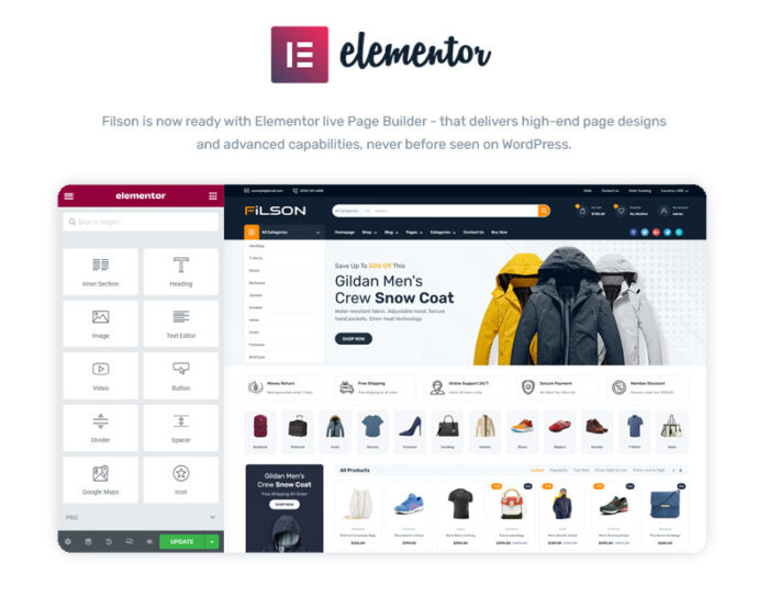 Filson - Fashion Store WooCommerce Theme - Features Image 1