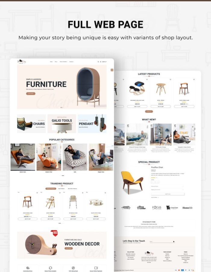 Sit Stay - Mega Furniture Shopify 2.0 Responsive Theme - Features Image 3