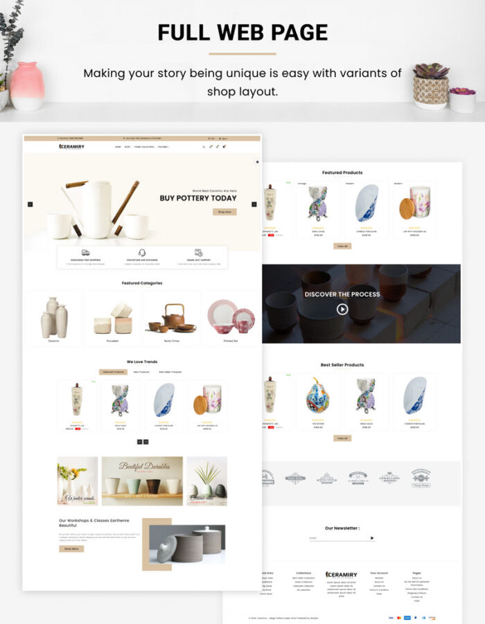 Ceramiry - Ceramic Interior Home Décor Shopify 2.0 Responsive Template - Features Image 5