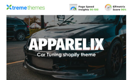 Apparelix Car Tuning Shop Shopify Theme - Features Image 1