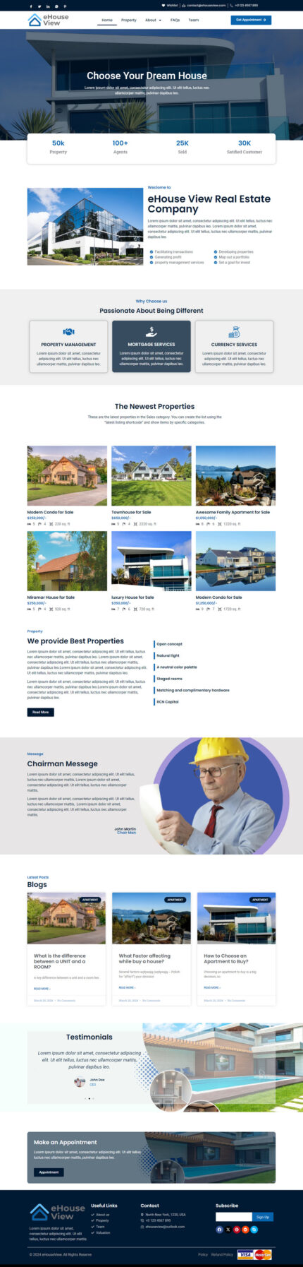 eHouseView - Real Estate Elementor Template Kit - Features Image 1