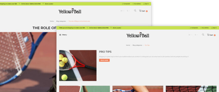 YellowBall - Tennis Store PrestaShop Theme - Features Image 21