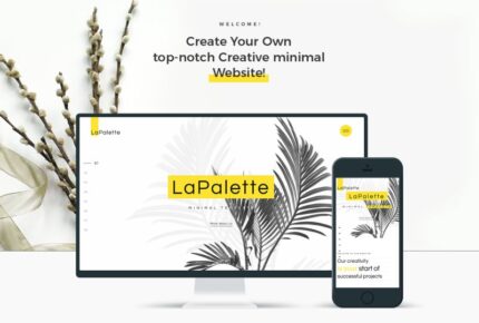 La Palette - Creative Minimal WordPress Elementor Theme - Features Image 1