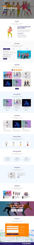 Manifesto - Dance School Landing Page Theme - Features Image 1