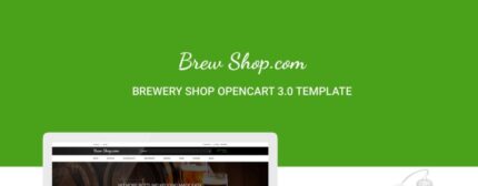 Brew Shop.com - Efficient Alcohol Online Shop OpenCart Template - Features Image 1