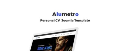 Alumetro - Personal CV Joomla Template - Features Image 1