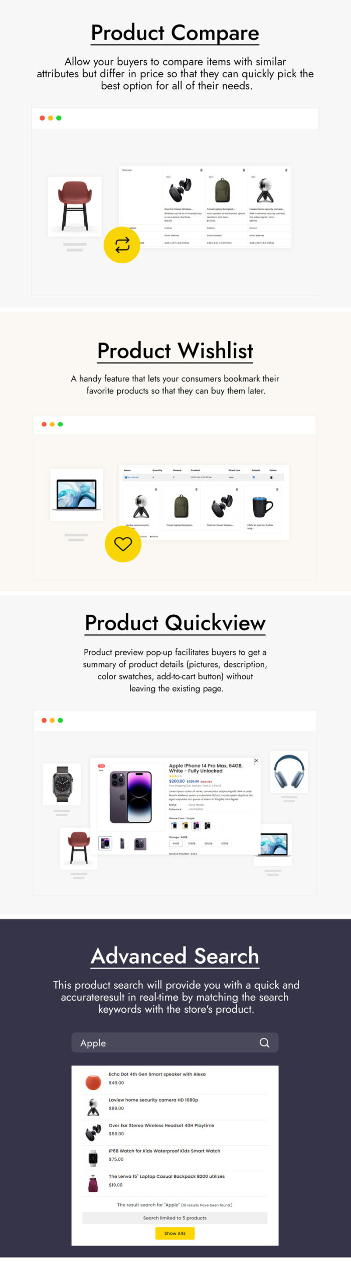 Wefeline  - Electronics and Multipurpose PrestaShop Theme - Features Image 3