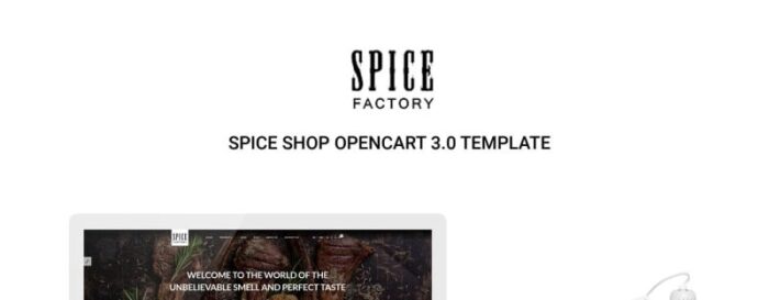 Spice Factory Responsive OpenCart Template - Features Image 1