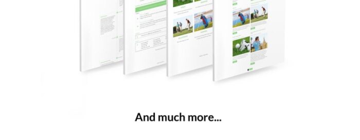 GOLFTEX - Modern Golf Club Joomla Template - Features Image 5