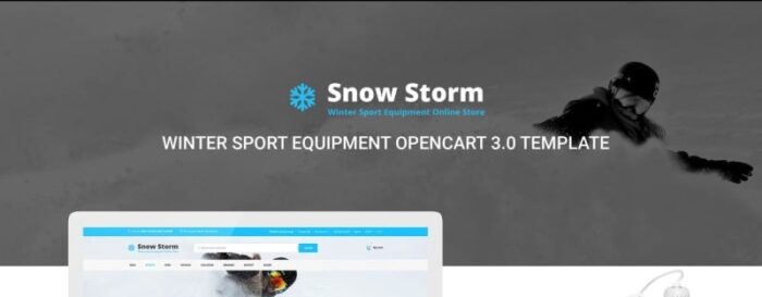 Snow Storm - Winter Sports Equipment Store OpenCart Template - Features Image 1