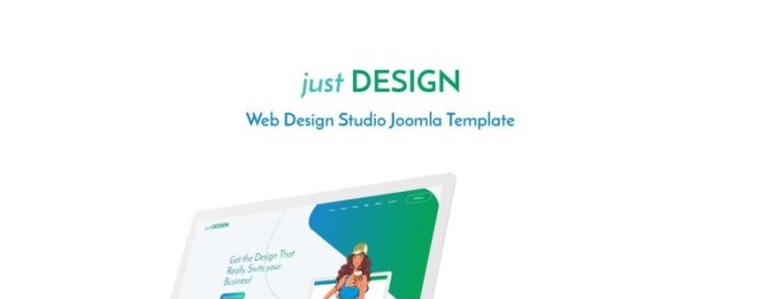 justDESIGN - Web Design Studio Joomla Template - Features Image 1