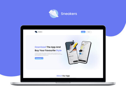 Sneakers App - App landing page Elementor Landing page Template - Features Image 1