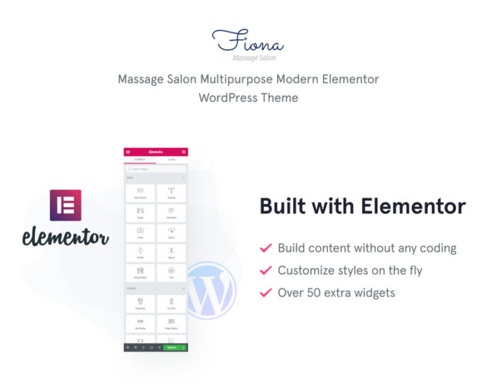 Beauty Spa & Massage Salon Responsive WordPress Theme - Features Image 2