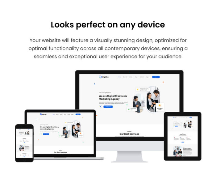 Digirise  - Marketing Agency Ready to Use Elementor Template Kit - Features Image 5