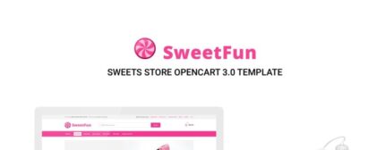 SweetFun - Minimalistic Sweets Online Store OpenCart Template - Features Image 1